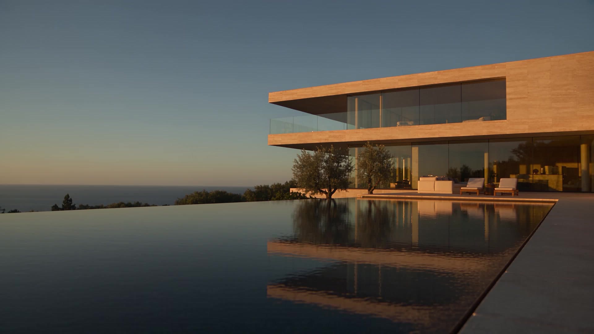 AI-created private residence from the Polidori Private Equity film collection